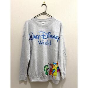 Disney Parks Walt Disney World Inside Out Park Logo Pullover - Adult Large